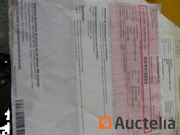 Grote foto vrachtwagen man l 90 f gordijnlade 1999 204.712 km doe het zelf en verbouw vrachtwagens